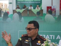 Kajati Aceh, Buka Kegiatan Bimbingan Teknis dan Pelatihan Publik Ramah Kelompok Rentan dan Pelatihan Bahasa Isyarat.
