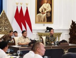 Presiden Prabowo Subianto Pimpin Rapat Terbatas, Bahas Perkembangan Kawasan Ekonomi Khusus.