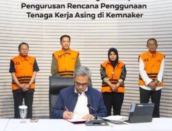 KPK Tahan Tersangka Korupsi Pengurusan Rencana Penggunaan Tenaga Kerja Asing di Kemnaker