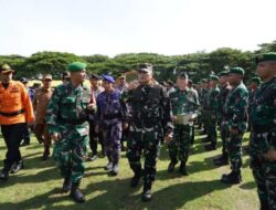 Pangdam IM Pimpin Apel Pasukan Reaksi Cepat Penanggulangan Bencana di Banda Aceh.