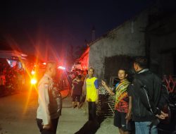 Respon Cepat! Polisi di Majalengka Bersama Instansi Terkait Sigap Tangani Kebakaran Rumah di Kelurahan Cijati
