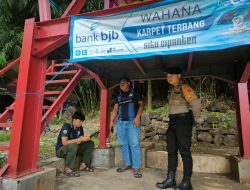 Ciptakan Rasa Aman di Objek Wisata, Unit Pam Obvit Sat Samapta Polres Majalengka Laksanakan Patroli Wisata
