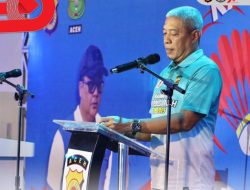 Wakapolda Aceh Resmi Tutup Kejuaraan Badminton Kapolda Aceh Cup 2025