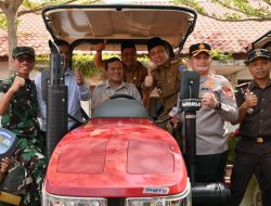 Dandim 0102/Pidie Hadiri Penyerahan Alsintan Bantuan Kementerian Pertanian di Pidie Jaya