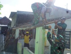 Semangat Pantang Menyerah, Satgas TMMD Reguler Ke-125 Kodim 0735/Surakarta Terus Garap Sasaran Fisik RTLH