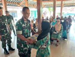 TNI AD Salurkan 450 Paket Sembako untuk Warga Kurang Mampu di Boyolali