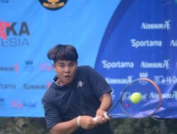 Dua Petenis Muda Indonesia Akmal dan Michal Lolos Perempat Final ITF Jakarta