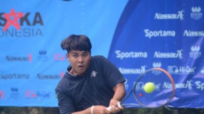 Dua Petenis Muda Indonesia Akmal dan Michal Lolos Perempat Final ITF Jakarta