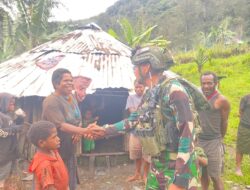Tegur Sapa di Tanah Kabut: Satgas TNI Menyapa Hati, Bukan Sekedar Wilayah