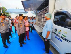 Kapolri Tinjau Pelaksanaan SPPG Polrestabes Medan, Pastikan MBG Tepat Sasaran