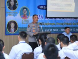 Beri Materi di MPLS SMA Labschool, Kadiv Humas Berikan Motivasi Hadapi Bonus Demografi