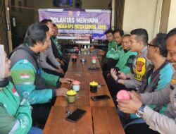 Satuan Lalulintas Polres Majalengka Gelar Polantas Menyapa Ojol Bangun Budaya Tertib Lalulintas