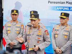Komitmen Dukung Program MBG, Kapolri Resmikan 20 SPPG Jajaran Polda Lampung