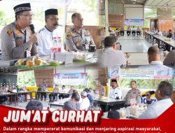 Kapolres Pidie Gelar Jumat Curhat: Bahas Masalah Air Pertanian, Narkoba, dan Keamanan Warga