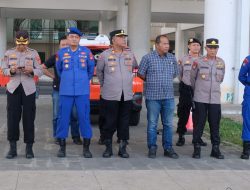 Kabag Ops Pimpin Apel Kesiapan Pengamanan Kunjungan Kapolri di BIJB Kertajati