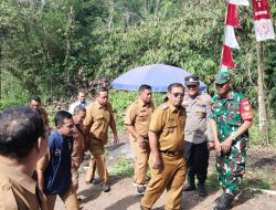 Danramil Talaga Hadiri Kegiatan Mitembeyan Ngadegna Kutaraja Walangsuji dan Doa Bersama di Situs Walangsuji, Majalengka
