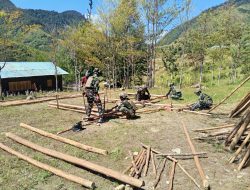 Satgas Yonif 700/WYC Bangun Sekolah di Mayuberi: Bukti Nyata Peduli Pendidikan Anak Papua