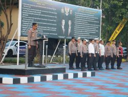 Polres Majalengka Gelar Apel Kesiapan Pengamanan Kunjungan Kerja Ibu Ketua Bhayangkari Daerah Jawa Barat