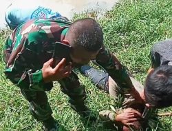 Aksi Heroik Babinsa Koramil Ligung Tangkap Pelaku Curanmor Usai Kejar-kejaran hingga Sungai