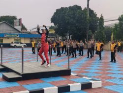 Polres Majalengka Gelar Olahraga Aerobik Untuk Anggota untuk Tingkatkan Kebugaran