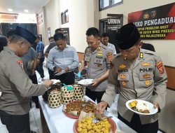 Jaga Silaturahmi, Kasat Reskrim Polres Majalengka Ajak PJU dan Anggota Makan Siang Bersama