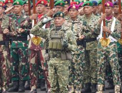 Panglima TNI dan Menhan RI Tinjau Geladi Bersih Upacara Gelar Pasukan Operasional dan Kehormatan Militer