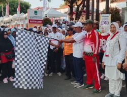 Meriah! Jalan Santai & Lomba Karaoke Warnai HUT RI ke-80 di Kecamatan Majalengka