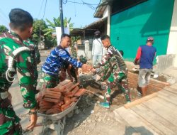 Memasuki Hari Ke-20, Satgas TMMD Reguler Ke-125 Kodim 0735/Surakarta Terus Bergotong-royong Selesaikan Sasaran Fisik Perbaikan Saluran Air
