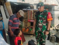 Ramah dan Humanis, Dansatgas TMMD Reguler Ke -125 Kodim 0735/Surakarta Sapa Warga di lokasi TMMD