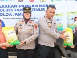 Polri untuk Masyakarat , Polres Tanjab Timur Siapkan Tebus Beras Murah Terjangkau Melalui “Gerakan Pangan Murah”