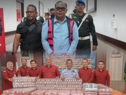 Kejati Aceh Resmi Menahan Tiga Tersangka Kasus Dugaan korupsi Program Peremajaan Sawit Rakyat di Aceh Jaya.