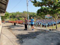 Danramil Gemolong Semarakkan HUT RI Bersama Guru dan Siswa SMK Sakti Lewat Lomba Lari Merdeka