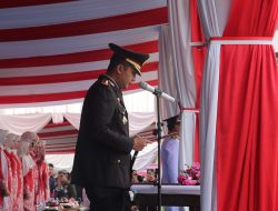 Hadiri Upacara Bendera Peringatan HUT ke-80 Kapolres Majalengka Bacakan Teks Pancasila