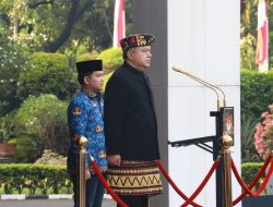 Kemendagri dan BNPP Gelar Upacara Peringatan HUT Ke-80 RI