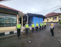 Apel Sore Berikan Informasi dan Penekanan kepada Anggota Sat Lantas Polres Majalengka
