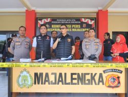 Team Resmob Reskrim Polres Majalengka Ringkus Enam Pelaku Curanmor di Sumberjaya dan Jatiwangi