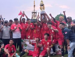 Kapolsek Kadipaten Apresiasi Sportivitas Final Sepak Bola Heuleut