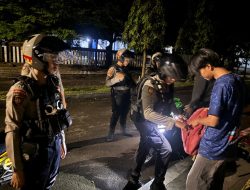 Cegah Gangguan Kamtibmas dan Kejahatan Sat Samapta Polres Majalengka Laksanakan Patroli Malam