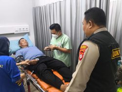 Gerak Cepat Tim Dokkes Polres Majalengka Antar Anggota yang Sakit