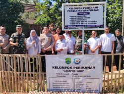Guna Perkuat Ketahanan Pangan, Dandim Majalengka Pantau Langsung Budidaya Ikan Nila di Sukahaji