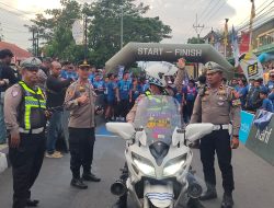 Polisi di Majalengka Amankan Kegiatan Fun Run Yogya Grand Majalengka 2025