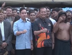 Wapres Gibran Rakabuming, Saksikan Pertunjukan Peresean di Lapangan Rembige, Mataram, Nusa Tenggara Barat.