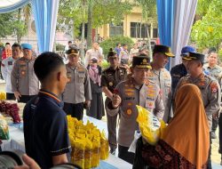 Kapolri Tinjau GPM Polda Banten, Telah Distribusikan 27 Ton Beras SPHP ke Masyarakat