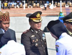 Ikuti Upacara HUT Ke-80 RI di BHC Menara Siger, AKBP Rahmad Hidayat: Semangat Kemerdekaan Perangi Narkoba
