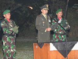 Dandim Majalengka Pimpin Apel Kehormatan dan Renungan Suci HUT ke-80 RI di Taman Makam Pahlawan Sawala
