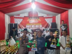 Kapolsek Cikijing Hadiri Istighosah dan Tabligh Akbar Dalam Rangka HUT RI Ke-80 Tahun 2025