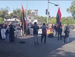 Aksi Unjuk Rasa Mahasiswa UINAM di Makassar Berlangsung Tertib