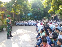 Bati Batuud Koramil 03/Serengan Gencar Himbau Siswa Tidak Mudah Terprovokasi