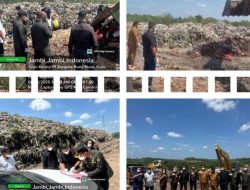 Ditpolairud Polda Jambi Musnahkan Bawang Merah Hasil Sitaan Sebanyak 10.800 Kg Di TPA Talang Gulo