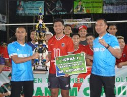 Final Dandim Cup 2025 Pecah! Ribuan Penonton Histeris, Eka Mandiri Jaya Raih Juara 1